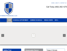 Tablet Screenshot of hybridfinancialfreedom.com